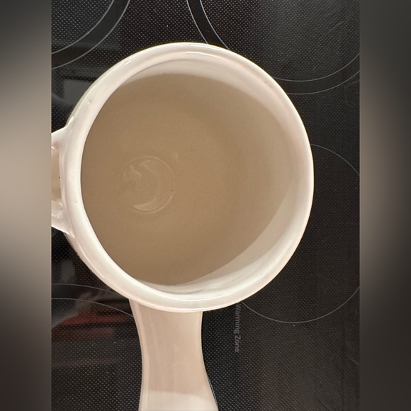 French Cafe Hot Chocolate Pitcher, Mixer, and 4 matching cups - Picture 5 of 6